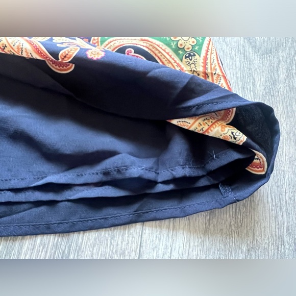 Forever 21 boho paisley printed long sleeve mini shift dress . Size M - Picture 9 of 12